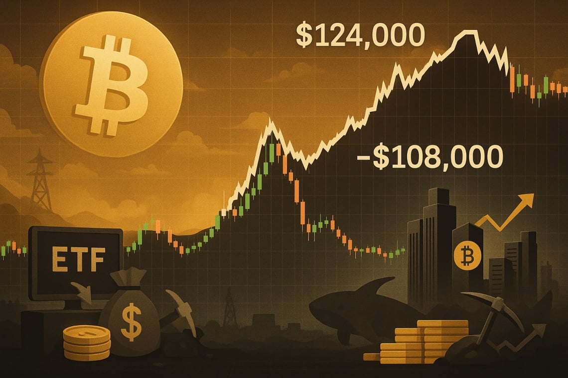 Bitcoin in August 2025: from the record over 4,000 to the correction