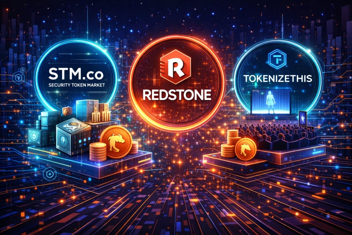 RedStone acquires Security Token Market and TokenizeThis