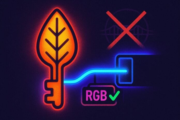 RGB on Liquid sidechain